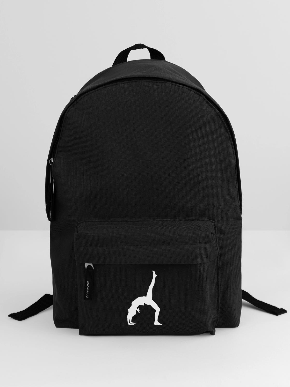 Gymnastik Tänzerin - Rucksack - Schwarz - Vorne