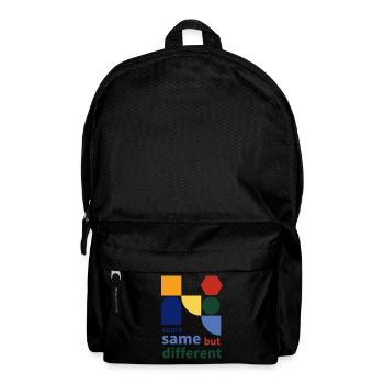 same same but different - Rucksack - Schwarz - Vorne