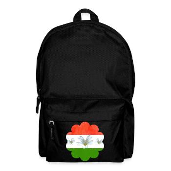 Ungarn Fahne ungarische Flagge - Rucksack - Schwarz - Vorne