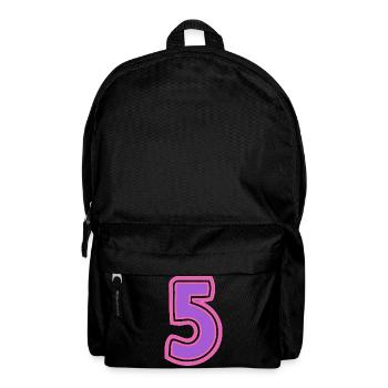 5. 5 YEARS. 5th ANNIVERSARY. 5 YEAR ANNIVERSARY - Backpack - black - Front