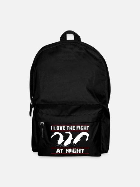 Ich fische Wels - Welsangler - Rucksack - Schwarz