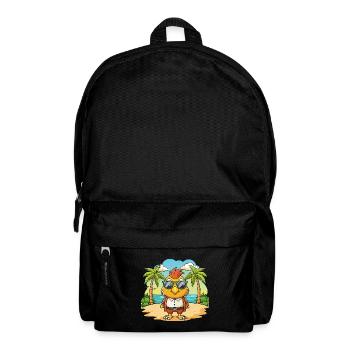 Hawk Lustige Cartoon Sommer Strand Sonnenbrille - Rucksack - Schwarz - Vorne