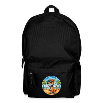 Polnische Jagdhund Hund Rasse Cartoon Sonnenbrille - Rucksack - Schwarz - Vorne
