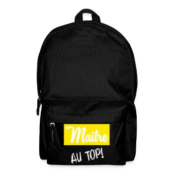 MEISTER. MEISTER. HUMOR - Rucksack - Schwarz - Vorne