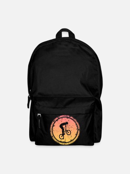 BMX Fahrer Junge BMX Fahrrad Kinder - Rucksack - Schwarz