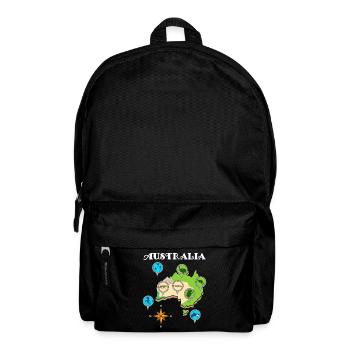 Australien - Rucksack - Schwarz - Vorne