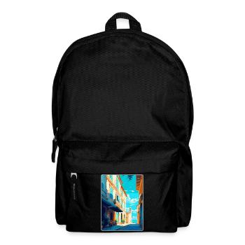 Arles France Affiche de voyage vintage WPA Souvenir - Sac à dos - noir - Devant