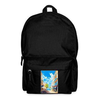 Palma De Mallorca Spain Vintage Travel Poster WPA - Backpack - black - Front