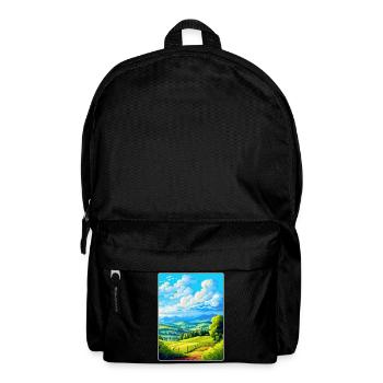 Upper Palatinate Germany Vintage Travel Poster WPA - Backpack - black - Front