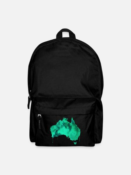 Australien - Rucksack - Schwarz