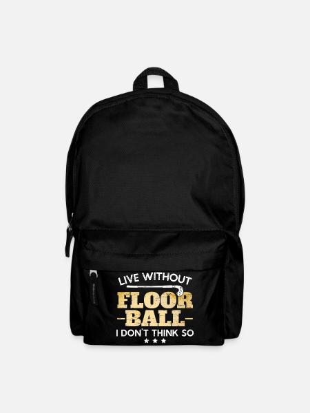 Kein Leben Ohne Floorball Unihockey - Rucksack - Schwarz