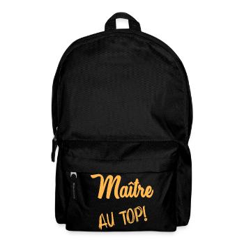 THANK YOU. MASTER. - Backpack - black - Front