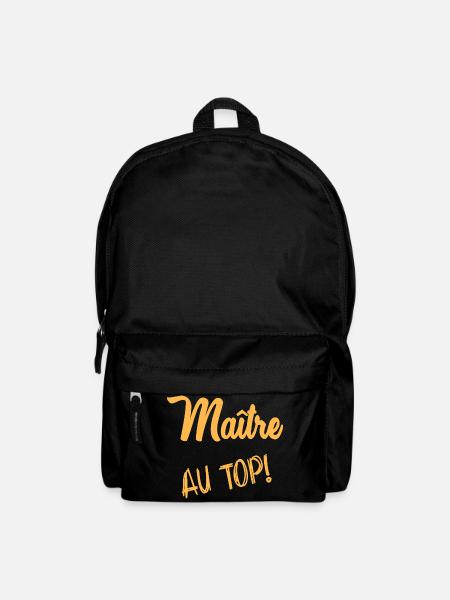 MERCI. MAITRE. - Sac à dos - noir