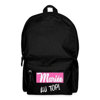 FUTURE MARIEE. EVJF. MARIEE. TEAM. TEAM MARIEE - Sac à dos - noir - Devant