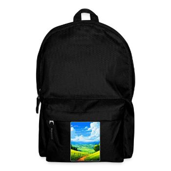 Bergisches Land Deutschland Vintage Reiseposter WPA - Rucksack - Schwarz - Vorne