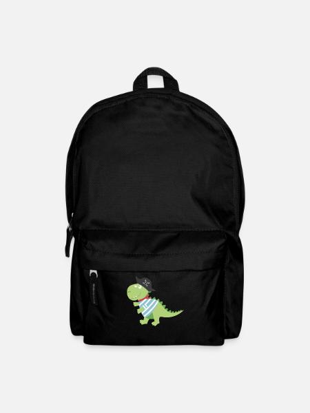 Dino Pirate Pirate Costume Halloween Carnival Boys - Backpack - black