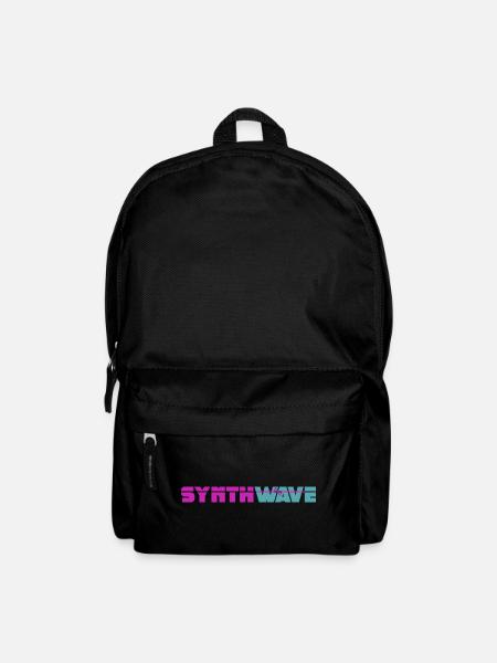 Synthwave - Backpack - black