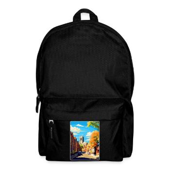 Richmond England Uk Vintage Travel Poster Souvenir - Backpack - black - Front