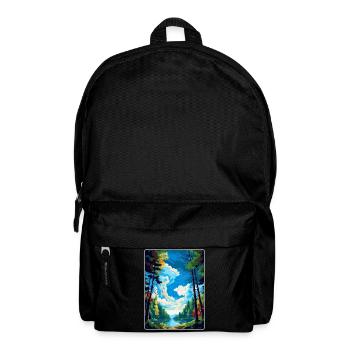 Wald Von Dean Vintage Reiseposter Souvenir WPA - Rucksack - Schwarz - Vorne