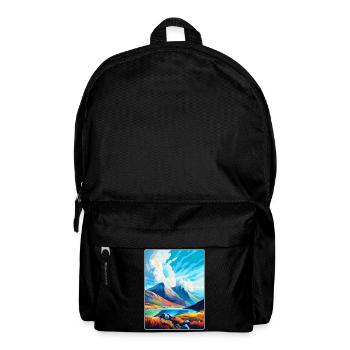 Ben Lomond Schottland Großbritannien Reise Poster Souvenir WPA - Rucksack - Schwarz - Vorne