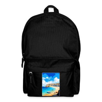 St Ives Cornwall England Vereinigtes Königreich Vintage Reiseposter - Rucksack - Schwarz - Vorne