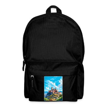 Avila Spain Vintage Travel Poster WPA Art Souvenir - Backpack - black - Front