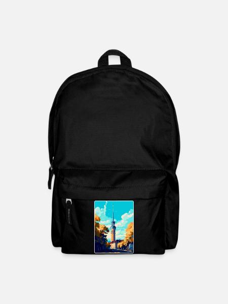 Dortmund Deutschland Vintage Reiseplakat Souvenir - Rucksack - Schwarz