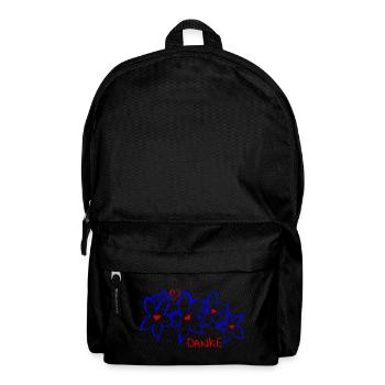 Danke - Rucksack - Schwarz - Vorne