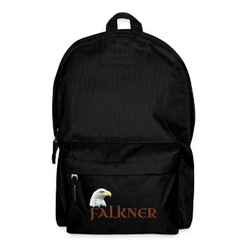 Falkner, Adlerkopf, Weißkopfseeadler für Falknerei - Rucksack - Schwarz - Vorne