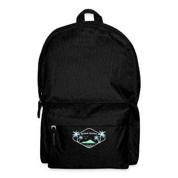 Logo Idylle de l’île Bora Bora - Sac à dos - noir - Devant