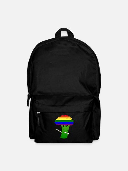 LGBT Broccoli - Rucksack - Schwarz