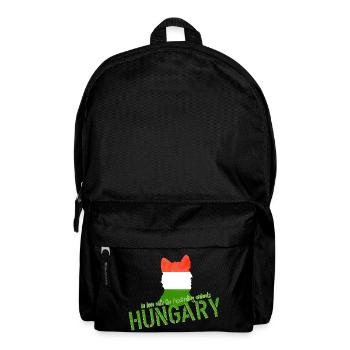 Ungarn Schakal Fuchs - Rucksack - Schwarz - Vorne