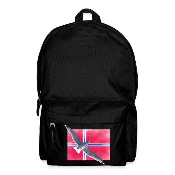 Norwegen Norge - Rucksack - Schwarz - Vorne