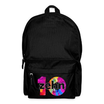 ZEHN 10 JAHRE JUNGE 10. GEBURTSTAG - Rucksack - Schwarz - Vorne