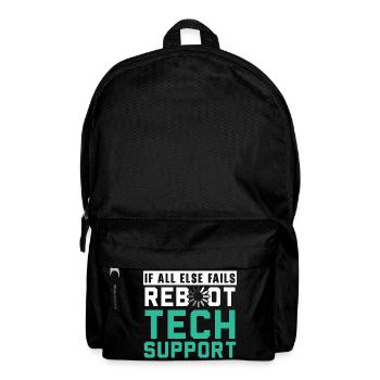 Ich bin der unbezahlte technische Support meiner F - Rucksack - Schwarz - Vorne