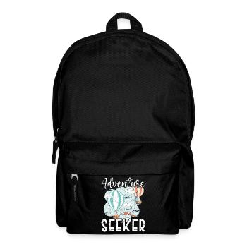 Abenteuersuchende Heißluftballon-Liebhaberin Aeron - Rucksack - Schwarz - Vorne