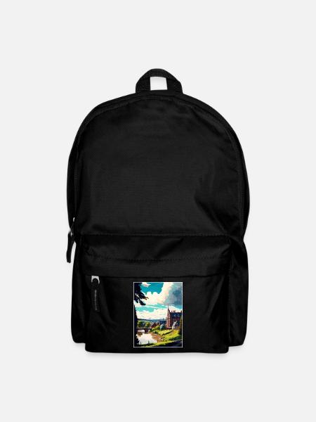 Inverness Schottland Vintage Reiseposter Souvenir - Rucksack - Schwarz