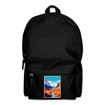 San Juan Argentinien Vintage Reiseposter Souvenir - Rucksack - Schwarz - Vorne