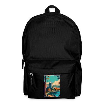 Killarney Nationalpark Irland Reiseposter - Rucksack - Schwarz - Vorne