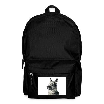 Schäferhund - Rucksack - Schwarz - Vorne