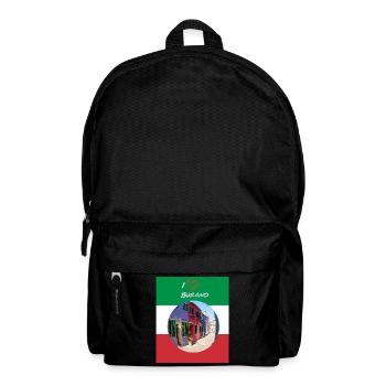 I Love Burano - Rucksack - Schwarz - Vorne