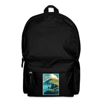 Dingle Halbinsel Irland Vintage Reiseposter WPA - Rucksack - Schwarz - Vorne