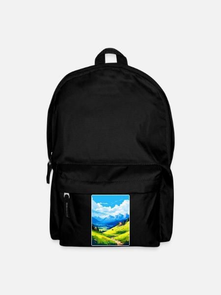 Velika Planina Slowenien Vintage Reiseposter WPA - Rucksack - Schwarz
