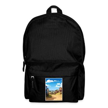 Sovereign Hills Australien Vintage Reiseposter - Rucksack - Schwarz - Vorne