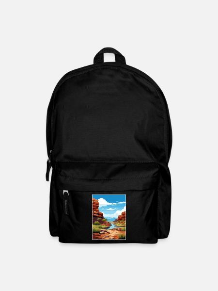 Karijini Nationalpark Australien Reiseposter - Rucksack - Schwarz
