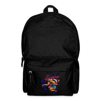 Bärenstarker Sambo Selbstverteidiger - Rucksack - Schwarz - Vorne