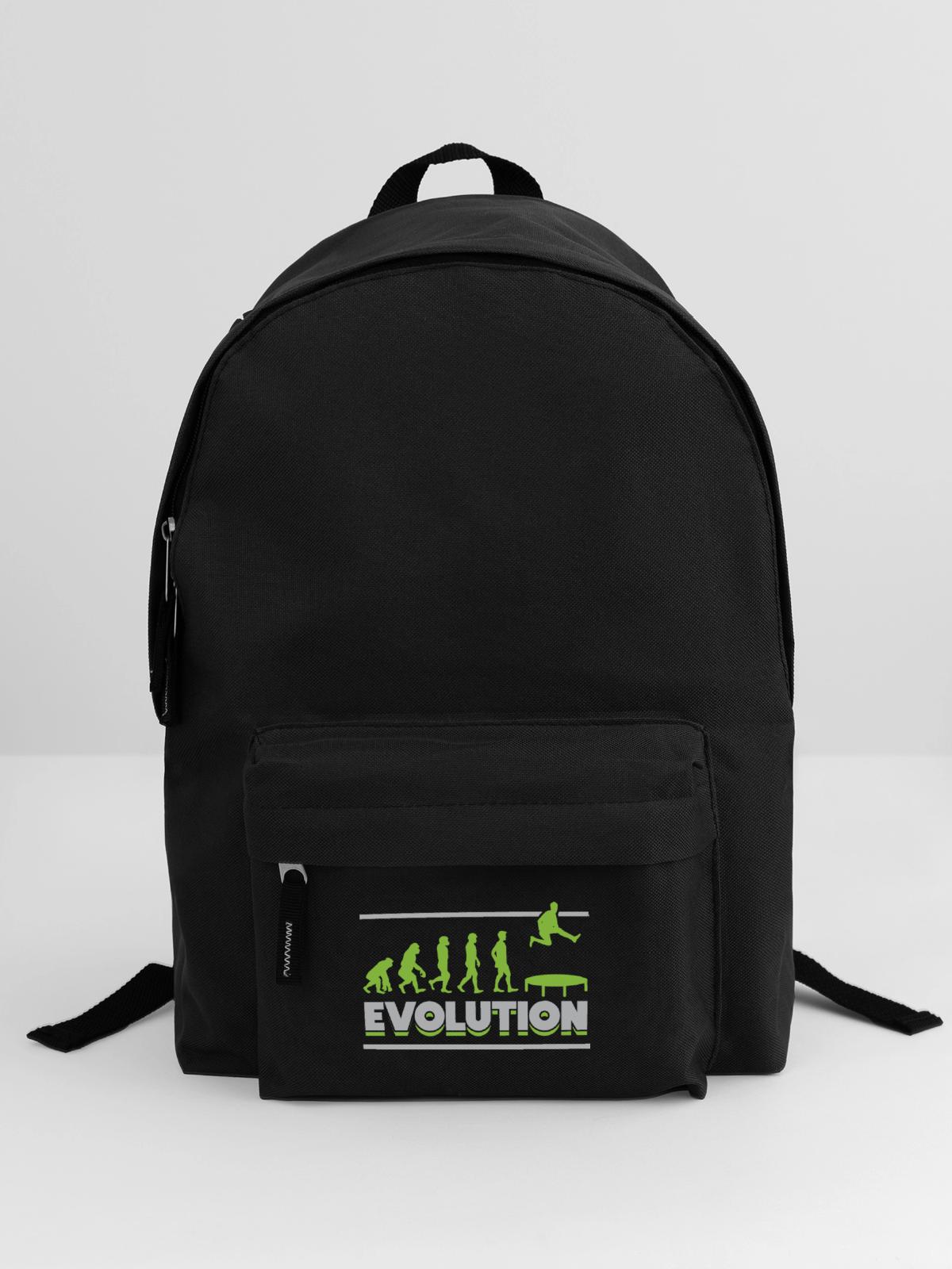 Evolution Trampoliner Trampolin Trampolinspringen - Rucksack - Schwarz - Vorne