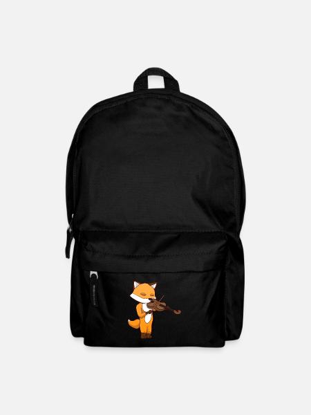 Violin Fox - Rucksack - Schwarz