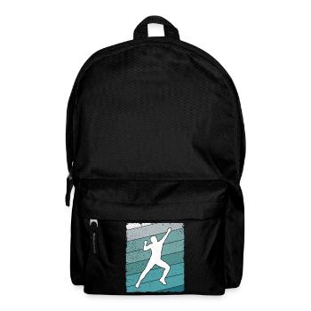 Klettern Bouldern Bergsteiger Boulder - Rucksack - Schwarz - Vorne