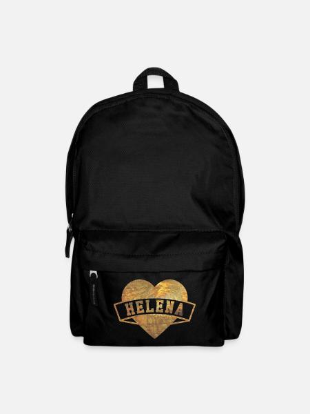 Helena Herzen Gold - Rucksack - Schwarz